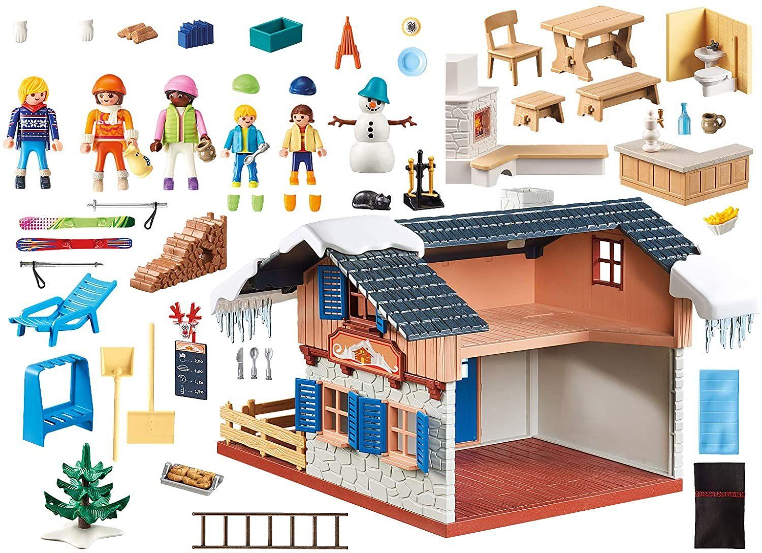 Playmobil Cabaña De Esqui 9280-8