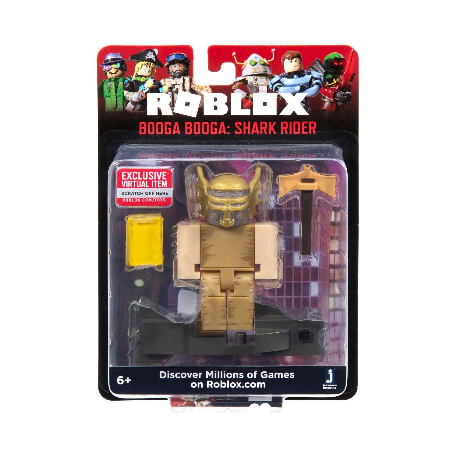 Figura De Accion Roblox Booga Booga: Shark Rider-0