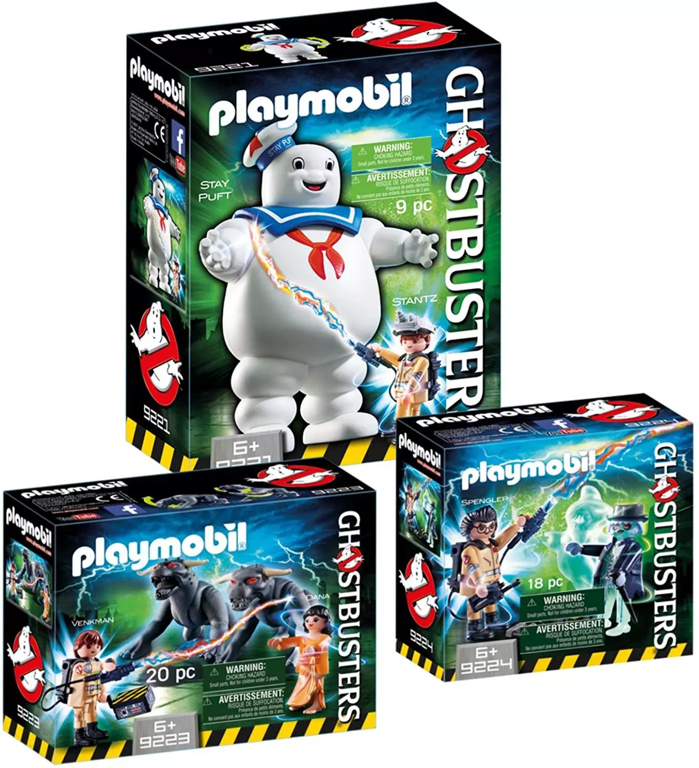 Pack Oferta Playmobil Cazafantasmas X 3-0