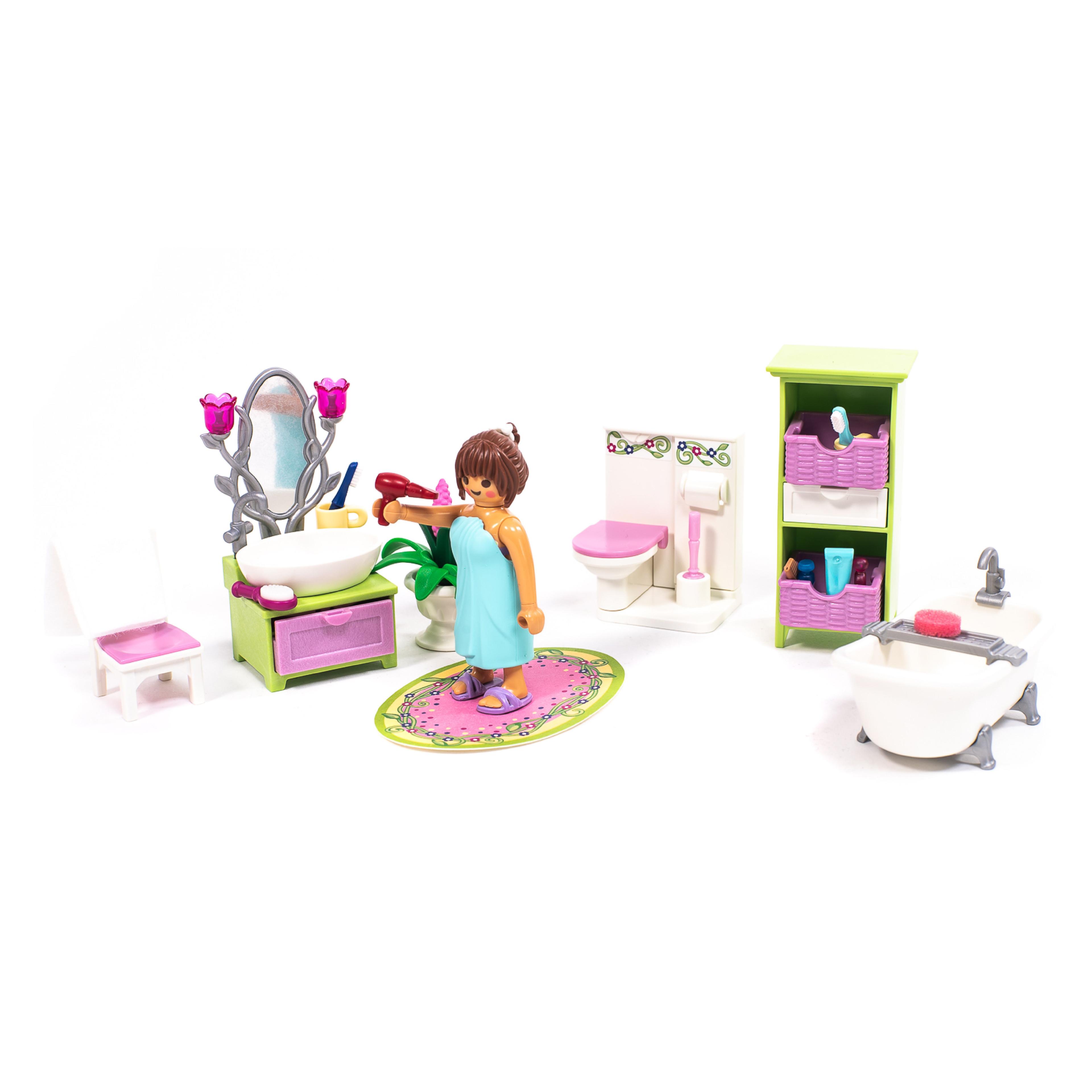 Playmobil Baño Con Bañera Vintage 5307-2