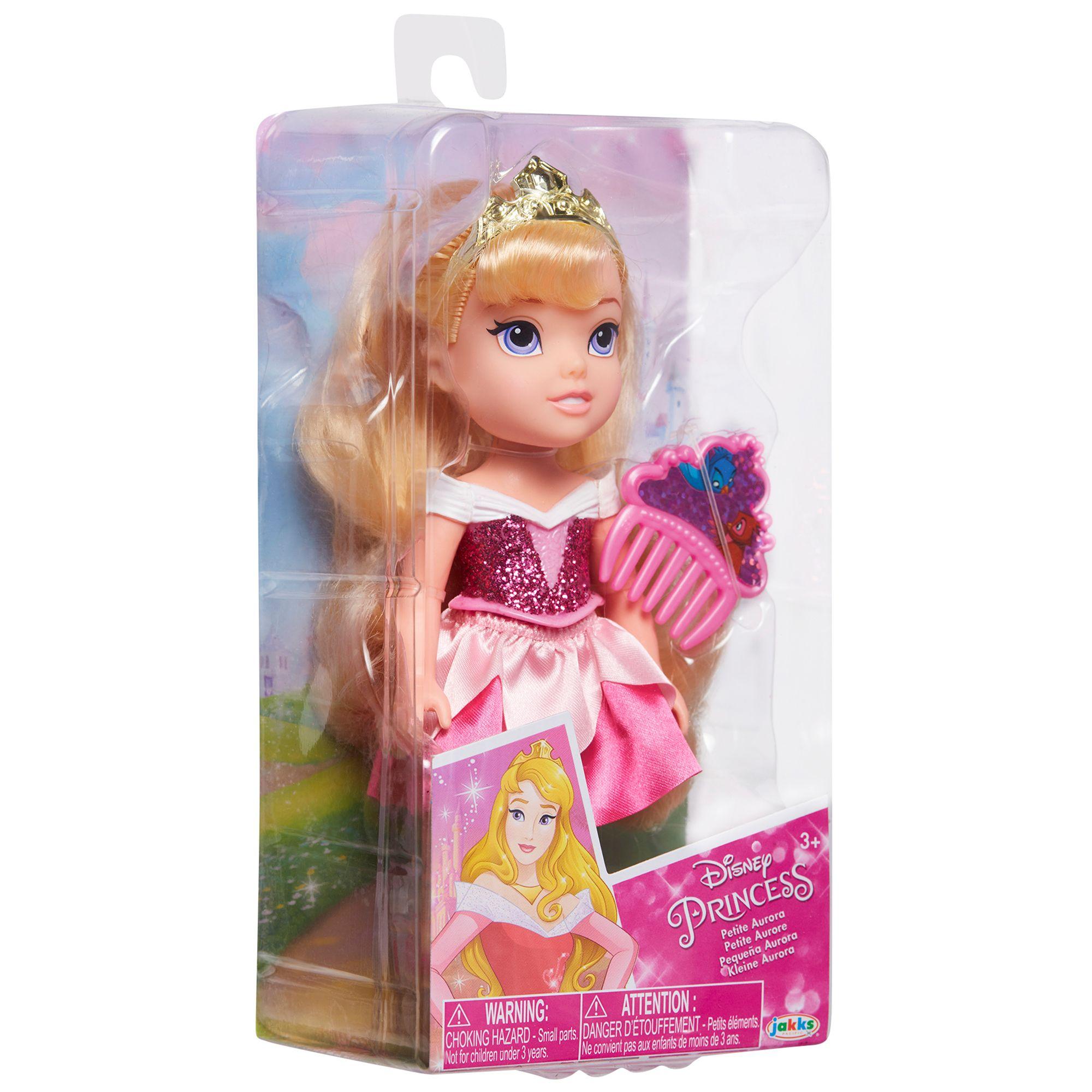 Muñeca Aurora Pequeña, Princesa De Disney De 15 Cm.-1