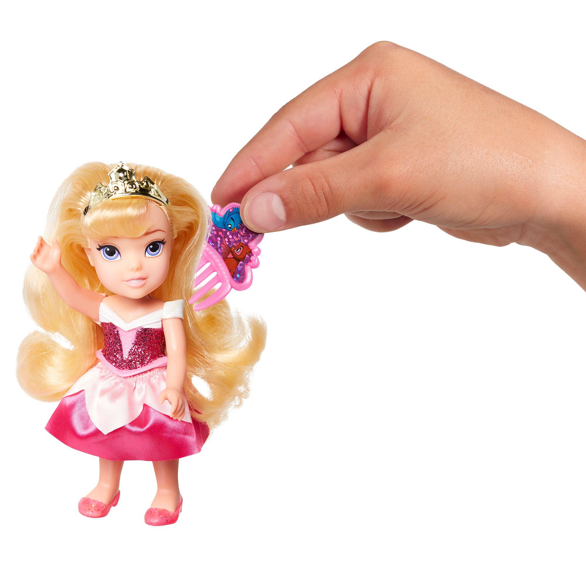 Muñeca Aurora Pequeña, Princesa De Disney De 15 Cm.-6