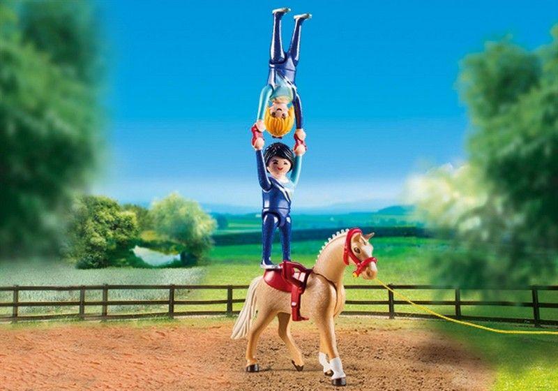 Playmobil Entrenador De Caballos Figuras De Juguete 6933-1