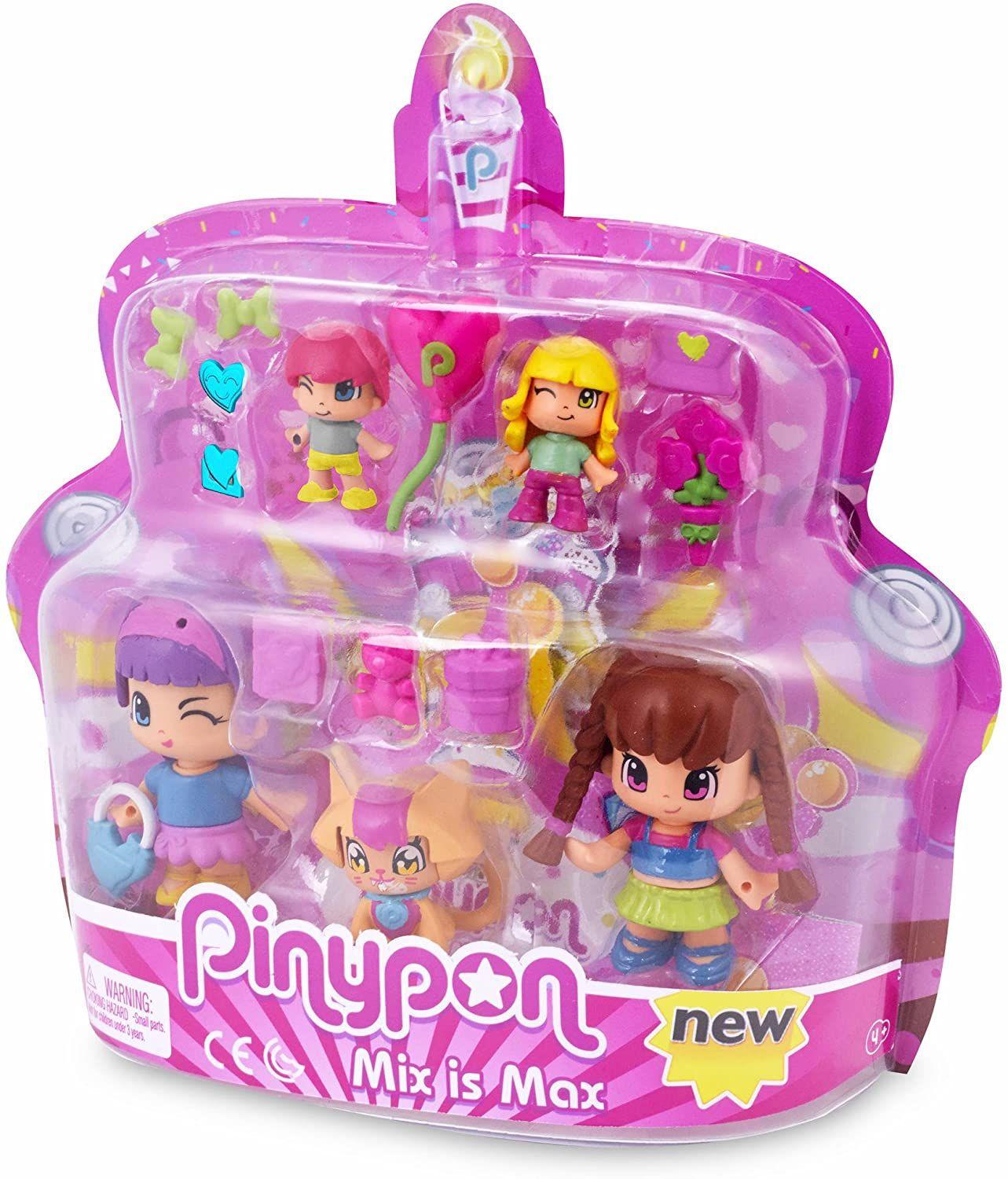 Pinypon Mix Is Max Paquete De Fiesta De Cumpleaños-1
