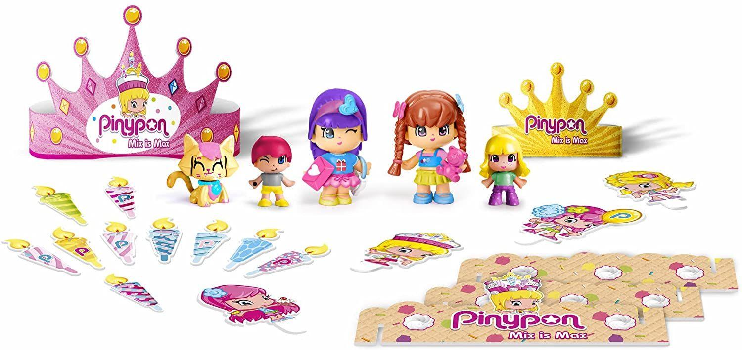 Pinypon Mix Is Max Paquete De Fiesta De Cumpleaños-2