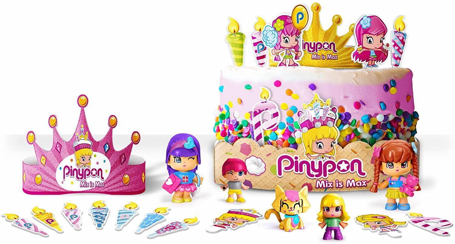 Pinypon Mix Is Max Paquete De Fiesta De Cumpleaños-3