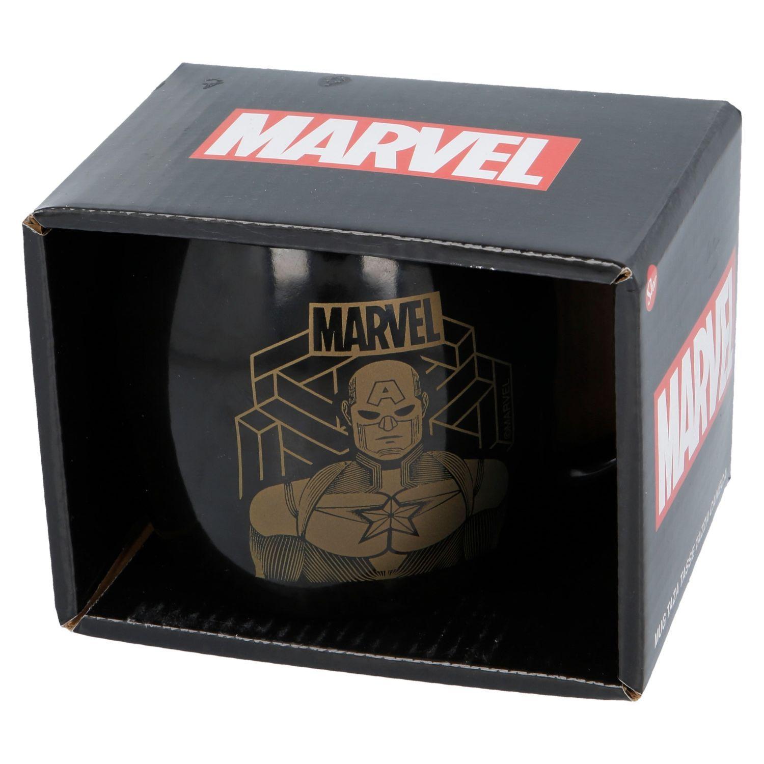 Tazon Redondo Cerámica Marvel 380 Ml-1