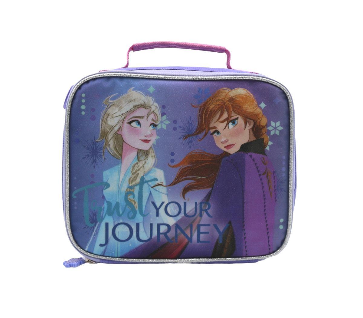 Mochila Con Ruedas+ Lonchera 15" Frozen-2