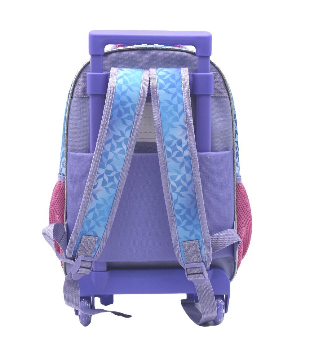 Mochila Con Ruedas+ Lonchera 15" Frozen-5