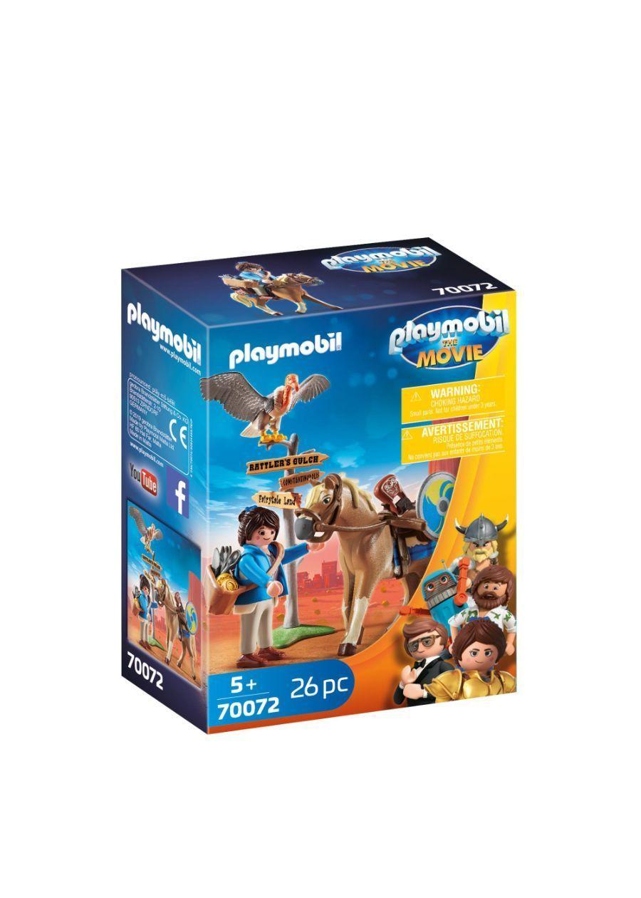 Playmobil The Movie Marla Con Caballo 70072-0