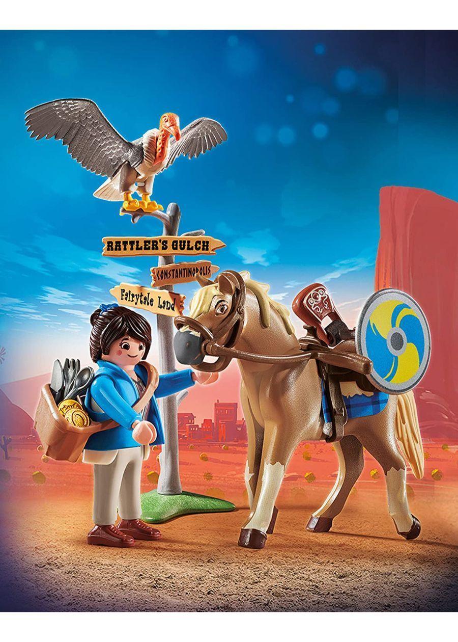 Playmobil The Movie Marla Con Caballo 70072-1