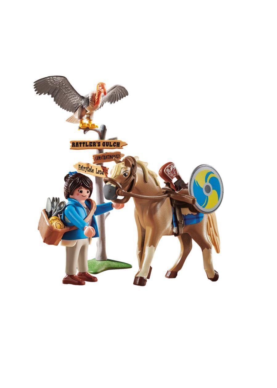Playmobil The Movie Marla Con Caballo 70072-4