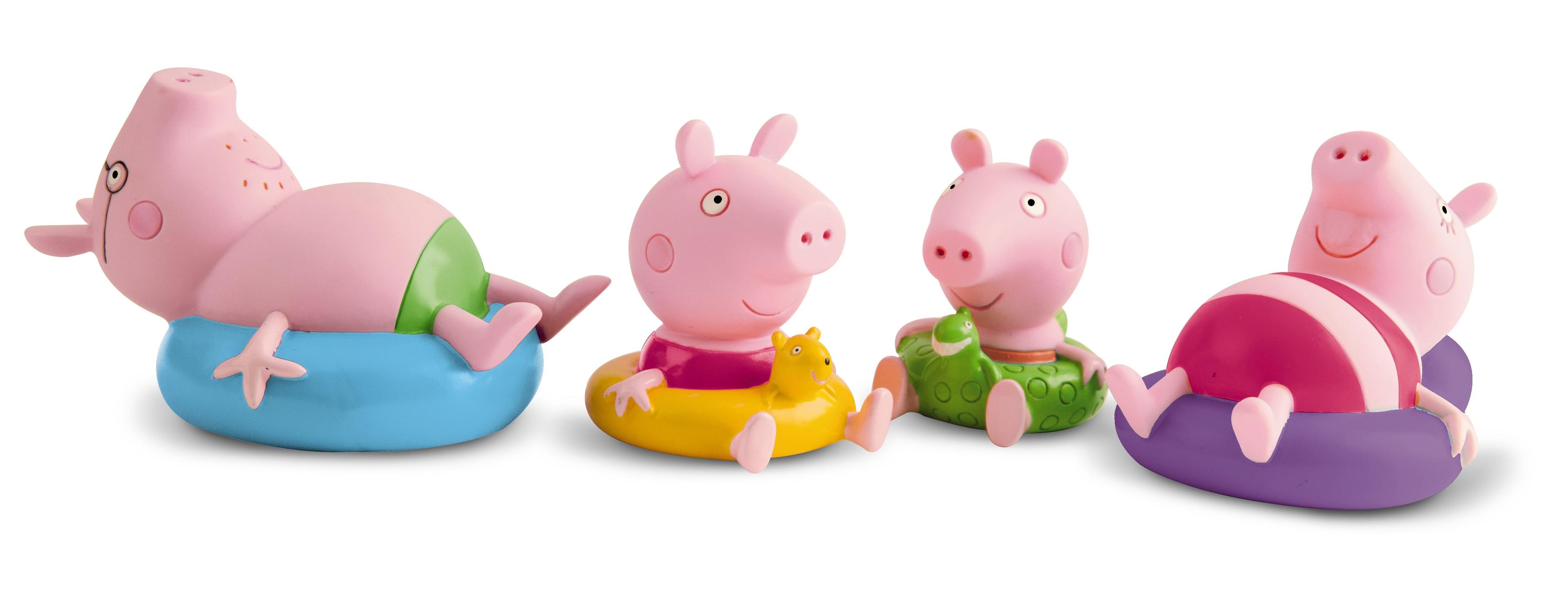 Figuritas de Baño Peppa Pig y Candy Cat-2