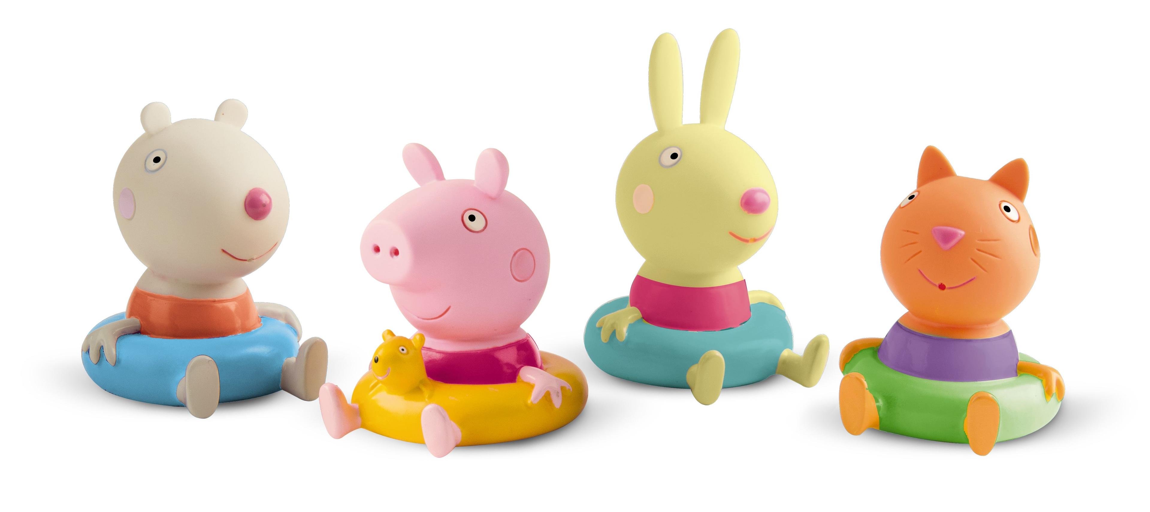 Figuritas de Baño Peppa Pig y Candy Cat-3