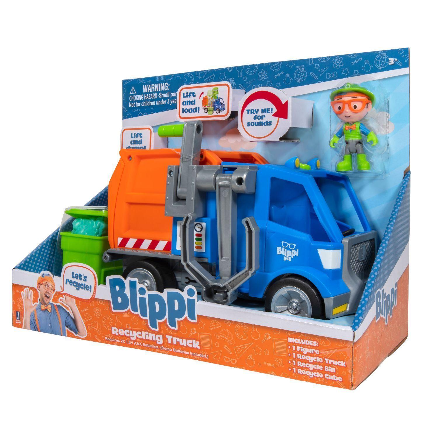 Blippi - Vehículos - Camion De Reciclaje-4