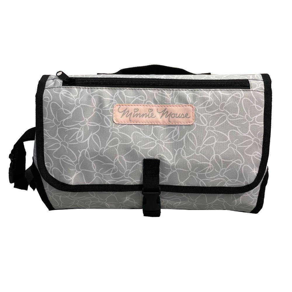 Mudador Portátil Minnie Gris-0