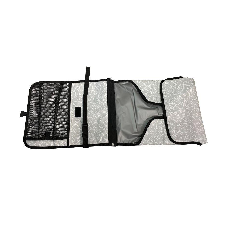 Mudador Portátil Minnie Gris-5