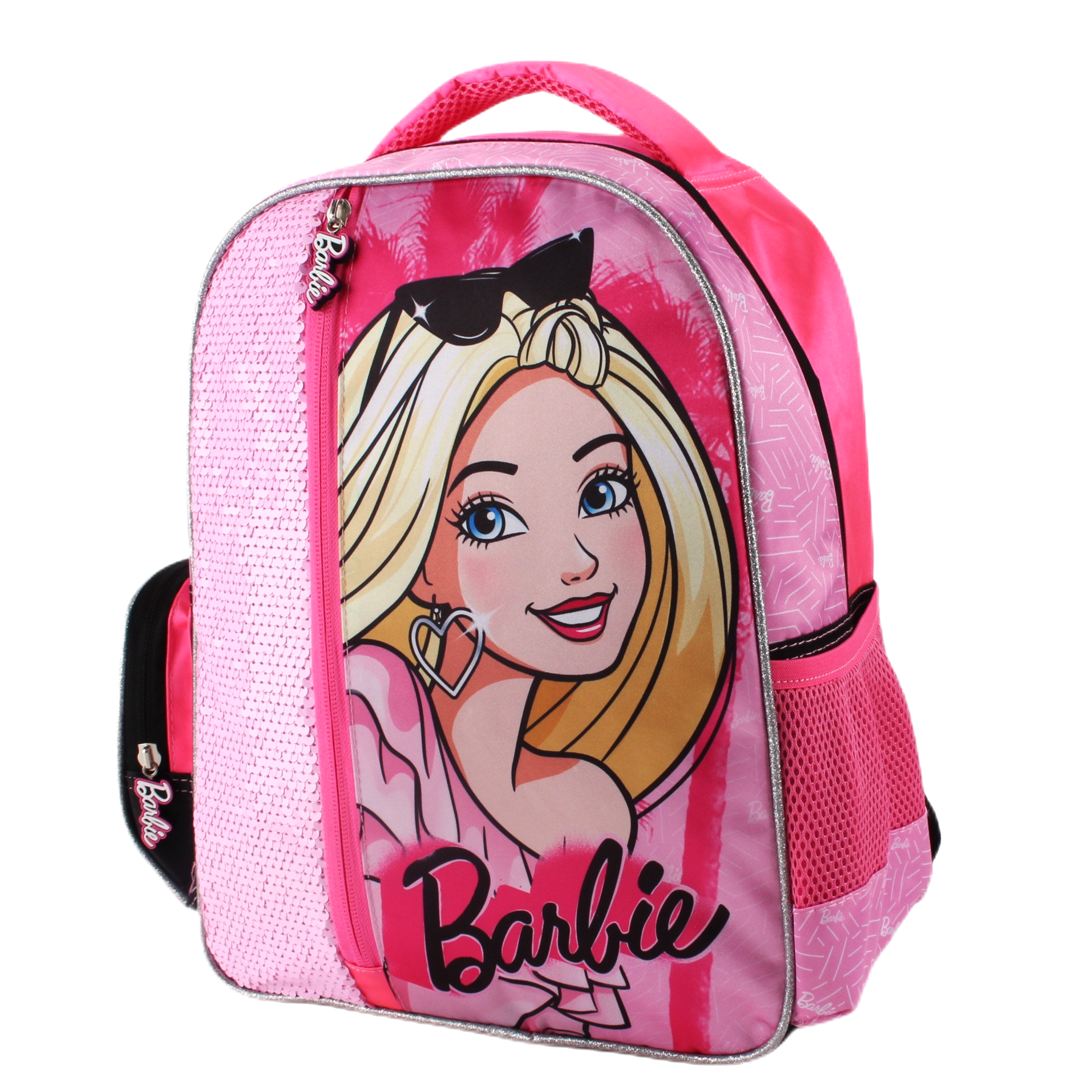 Mochila Lentejuela Barbie-2