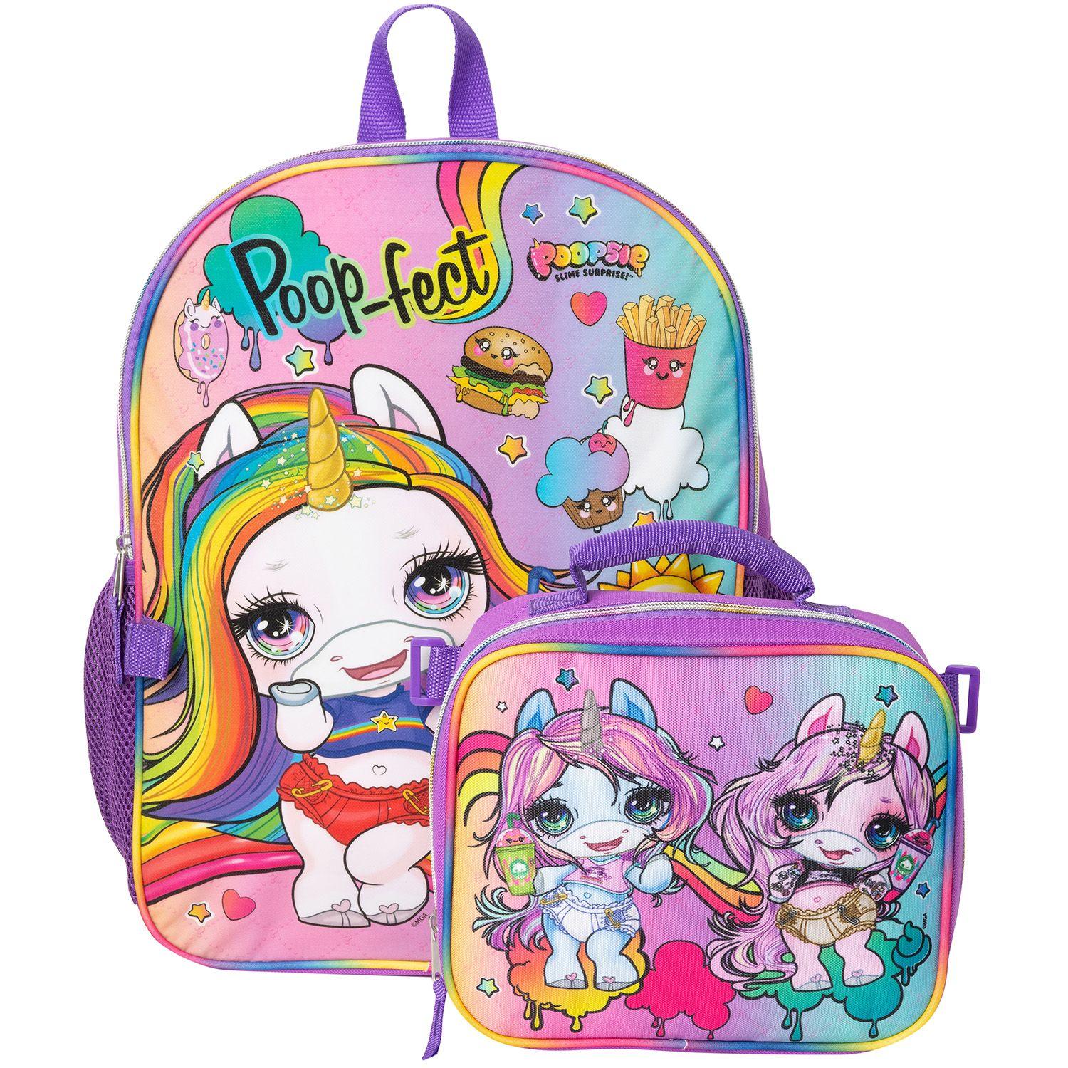 Mochila Con Lonchera Poopsie-2