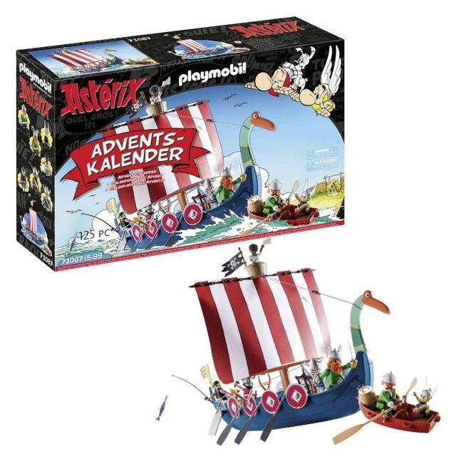 Playmobil Astérix: Calendario de Adviento Piratas - 71087-0
