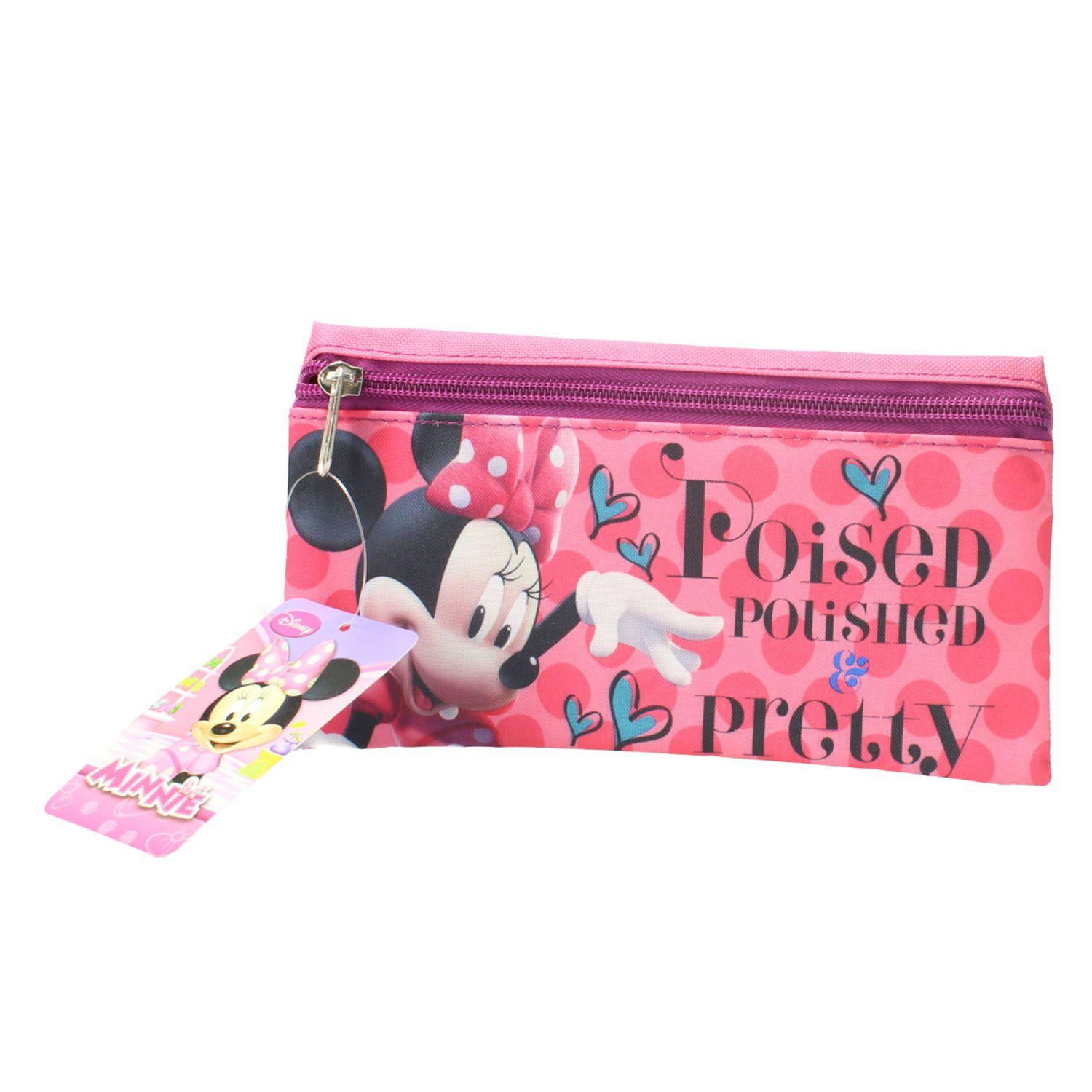Estuche Minnie Mouse Rosada-0