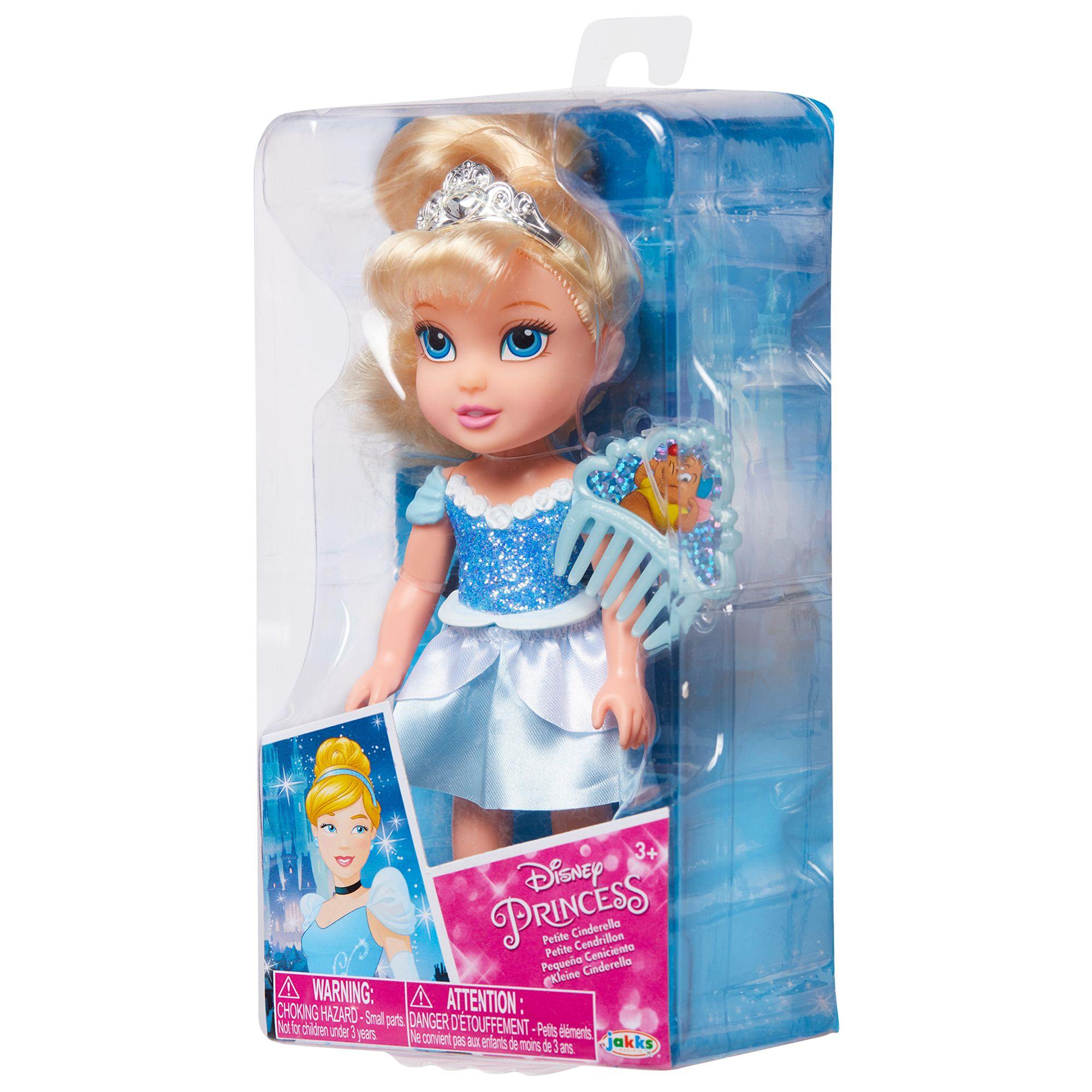 Muñeca Cenicienta Pequeña, Princesa De Disney De 15 Cm.-1