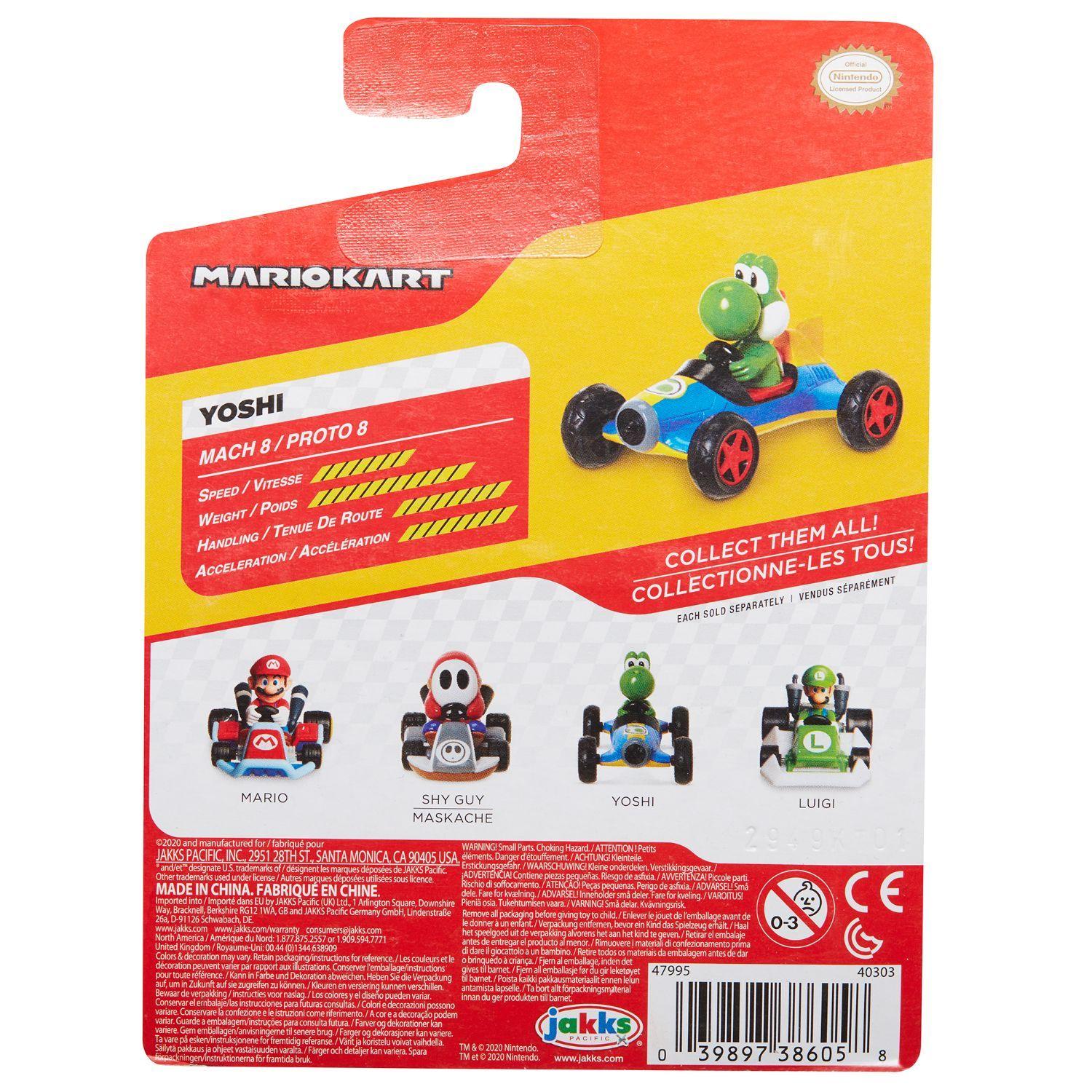 Vehículo Mario Kart Racers Yoshi-6