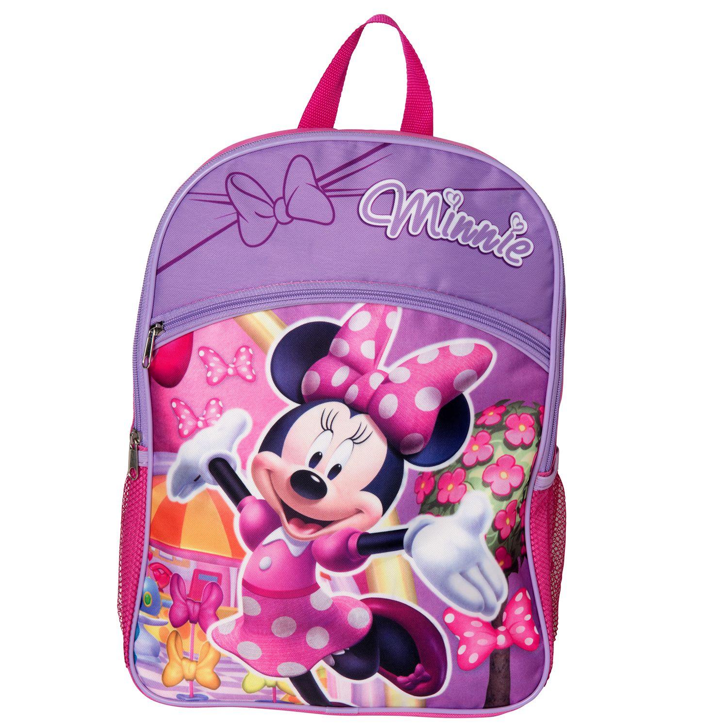 Mochila Escolar Minnie Morada 16-0