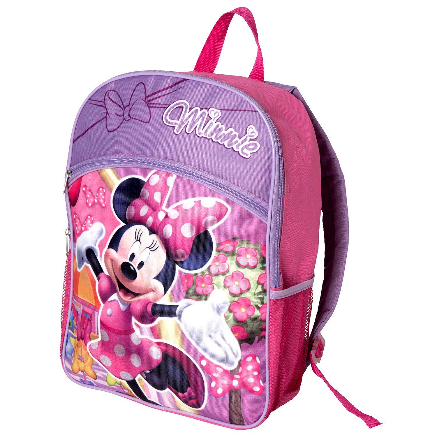 Mochila Escolar Minnie Morada 16-1