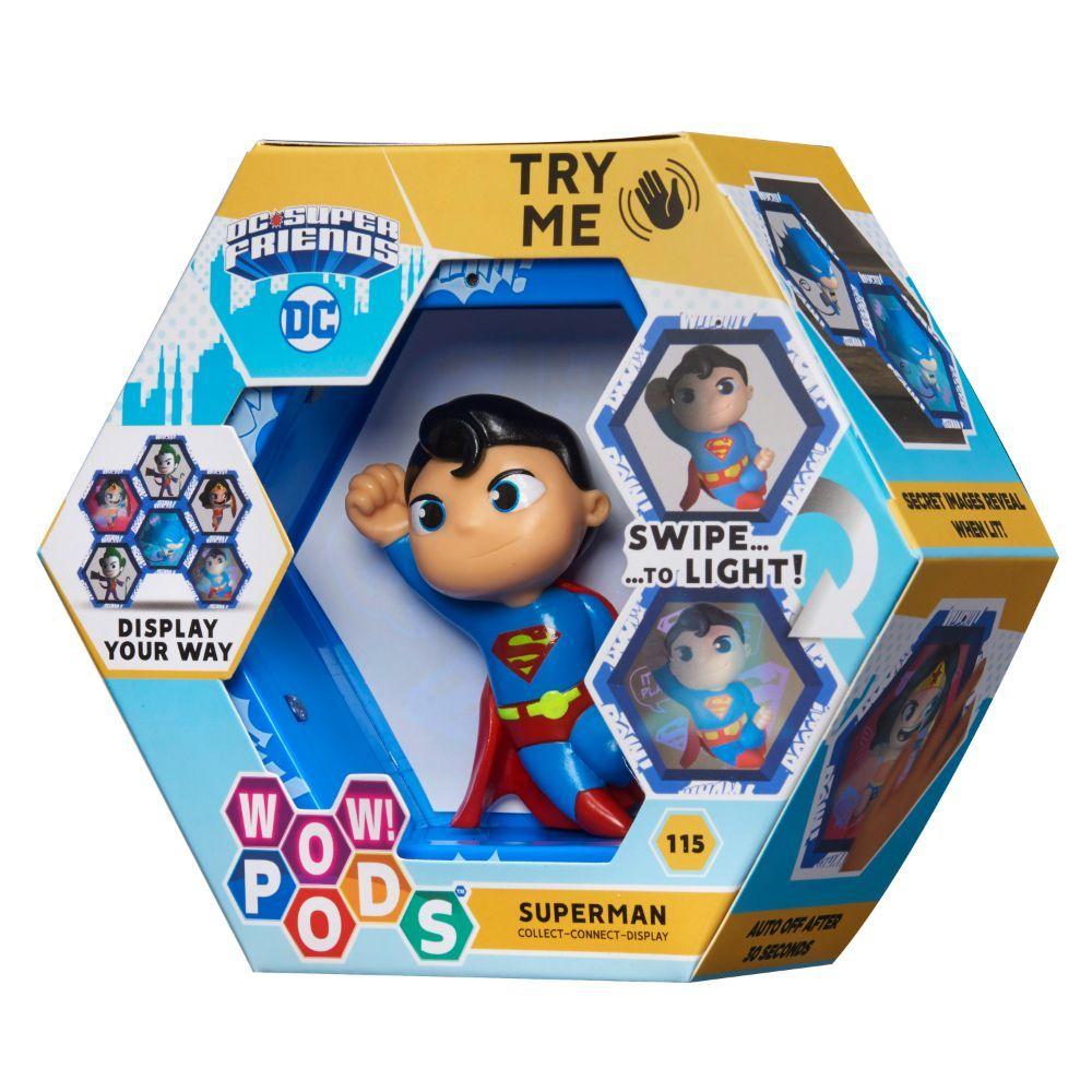 Wow Pods Superman Figura Coleccionable Interactiva-0