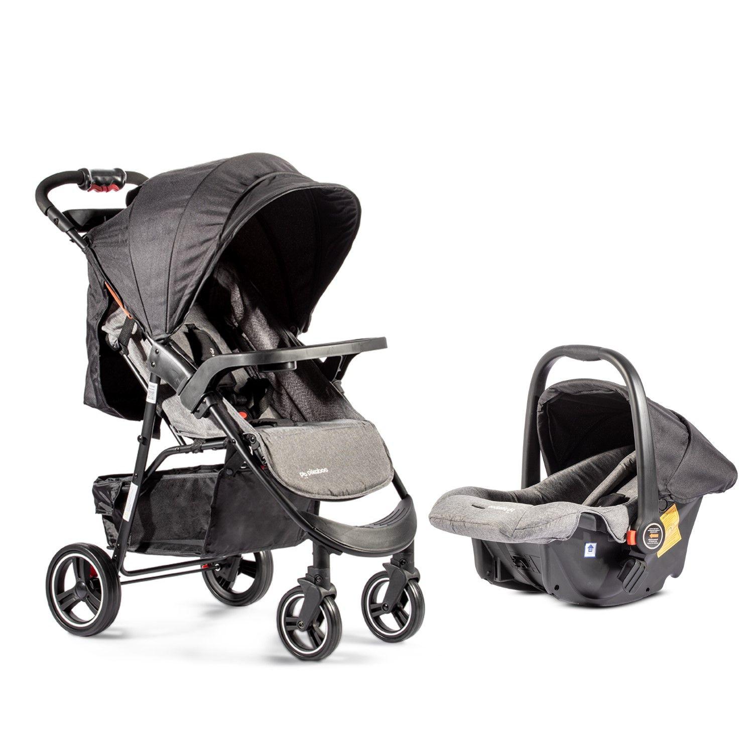 Coche Pikaboo Travel System You Gris-0