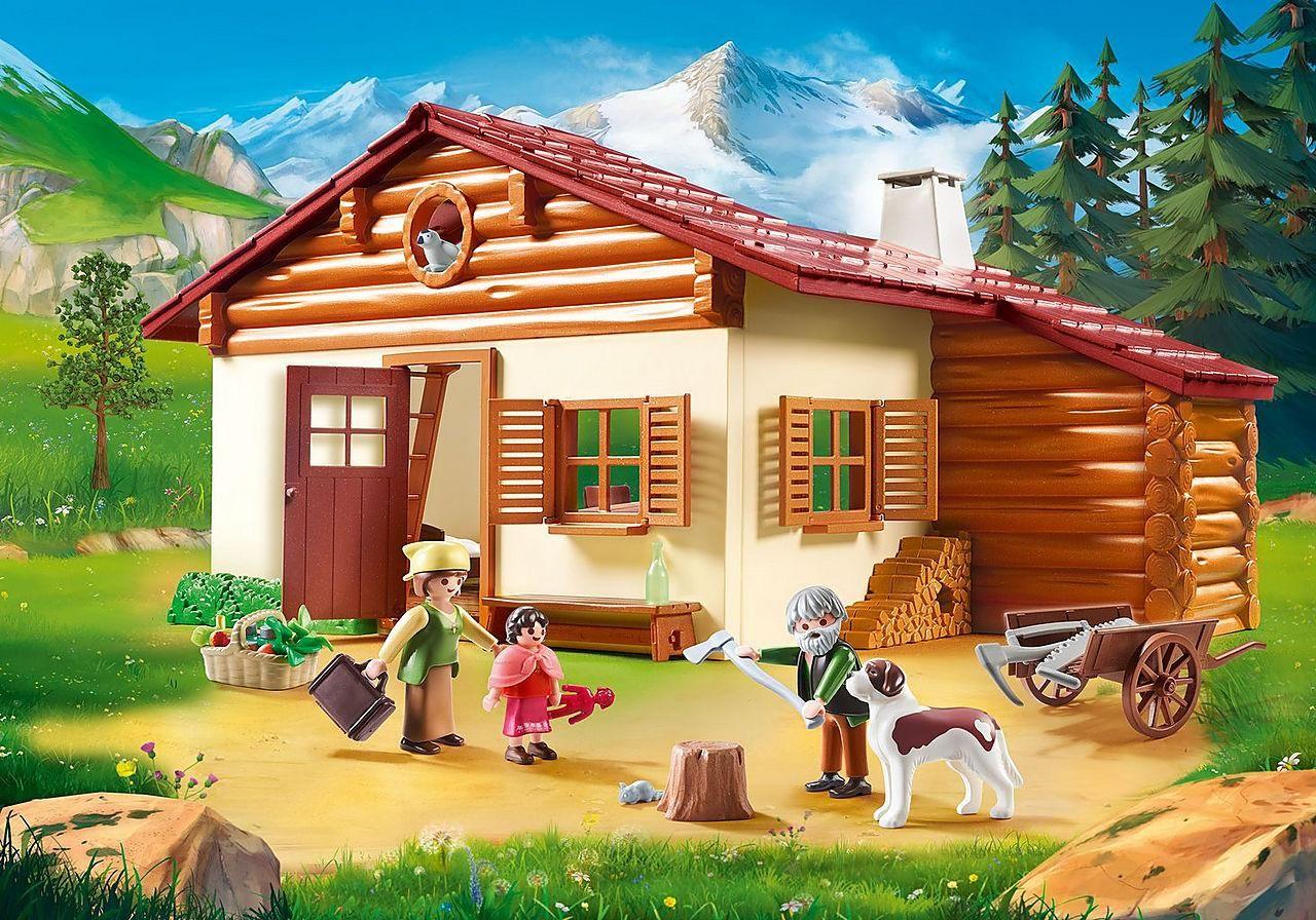 Playmobil Heidi En La Cabaña De Los Alpes 70253-1