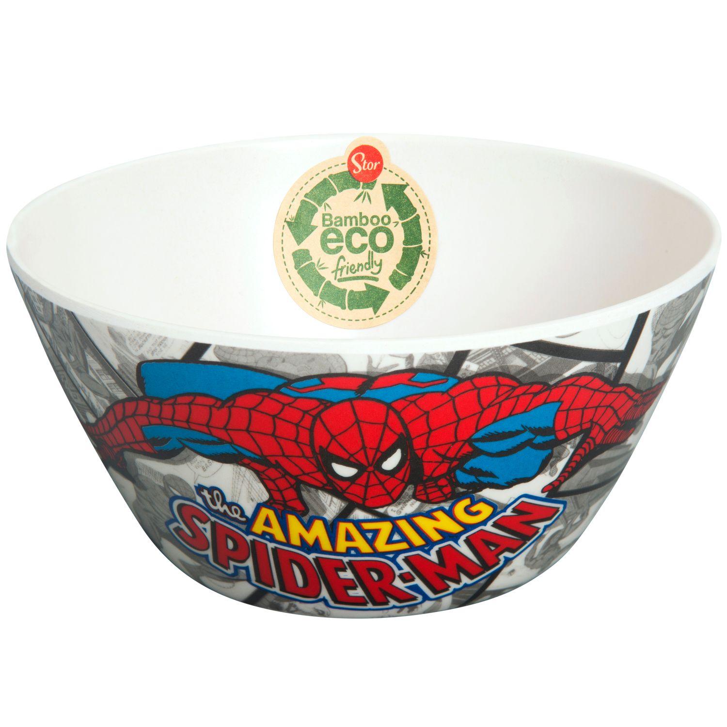 Bowl Cereal Spiderman Material Ecologico-0