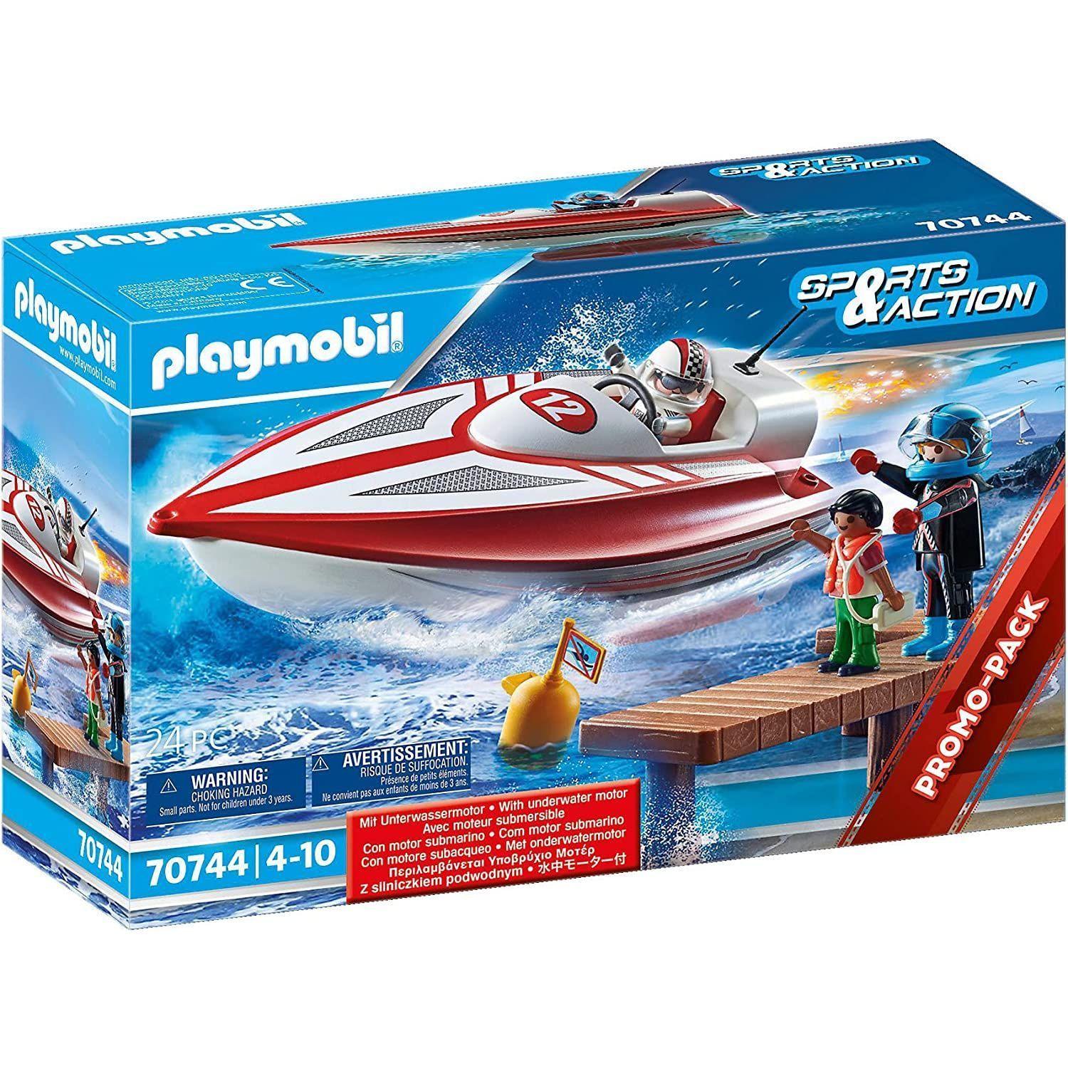 Playmobil Sports & Action Lancha 70744-0