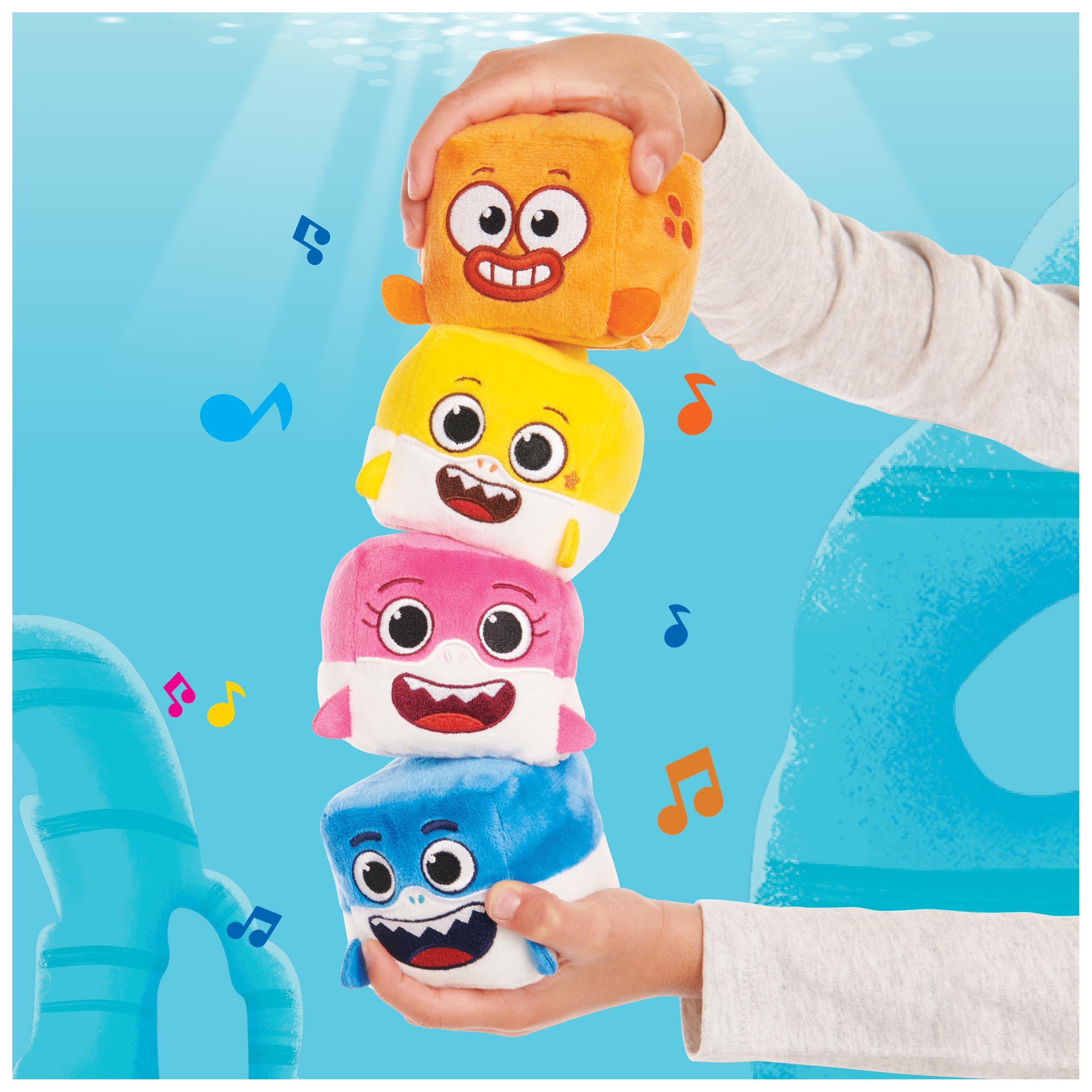 Cubo Musical de Peluche Baby Shark - Vola-3