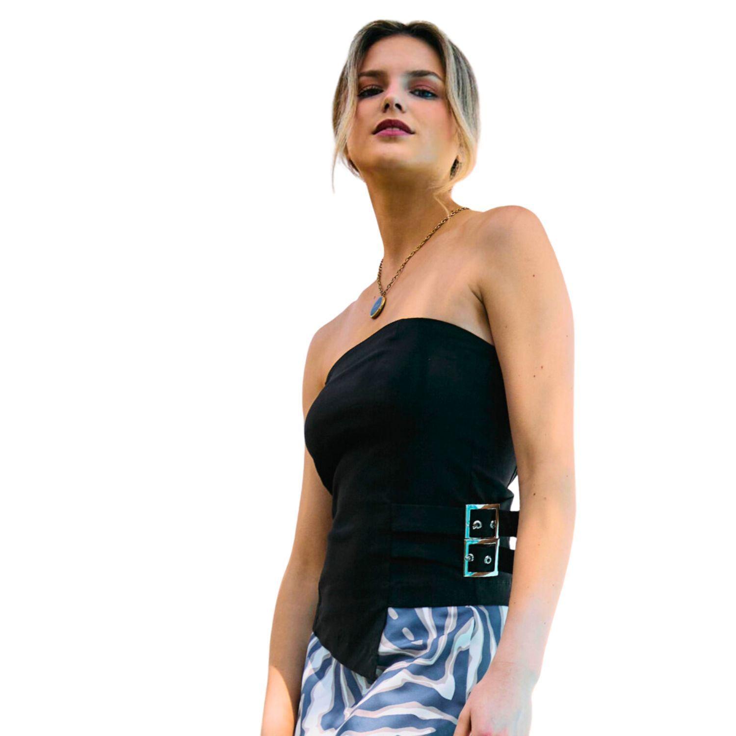 PETO POLERA/CORSET OLIVIA NEGRO-0