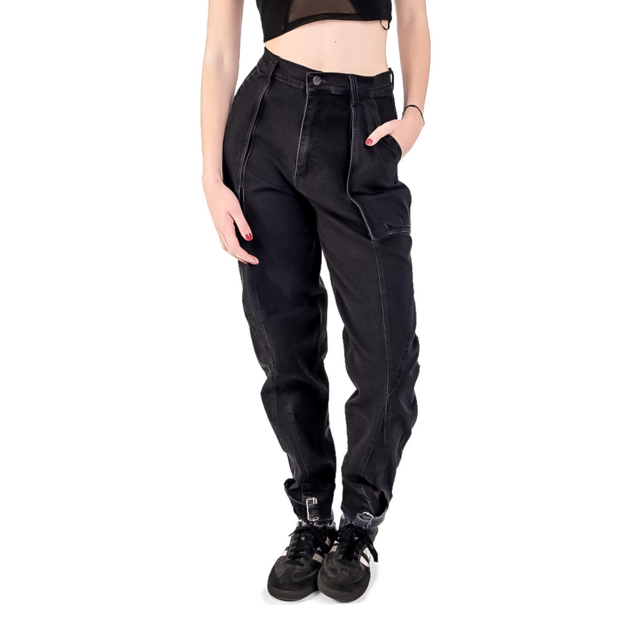 JEANS HEBILLA SOFIA NEGRO-0