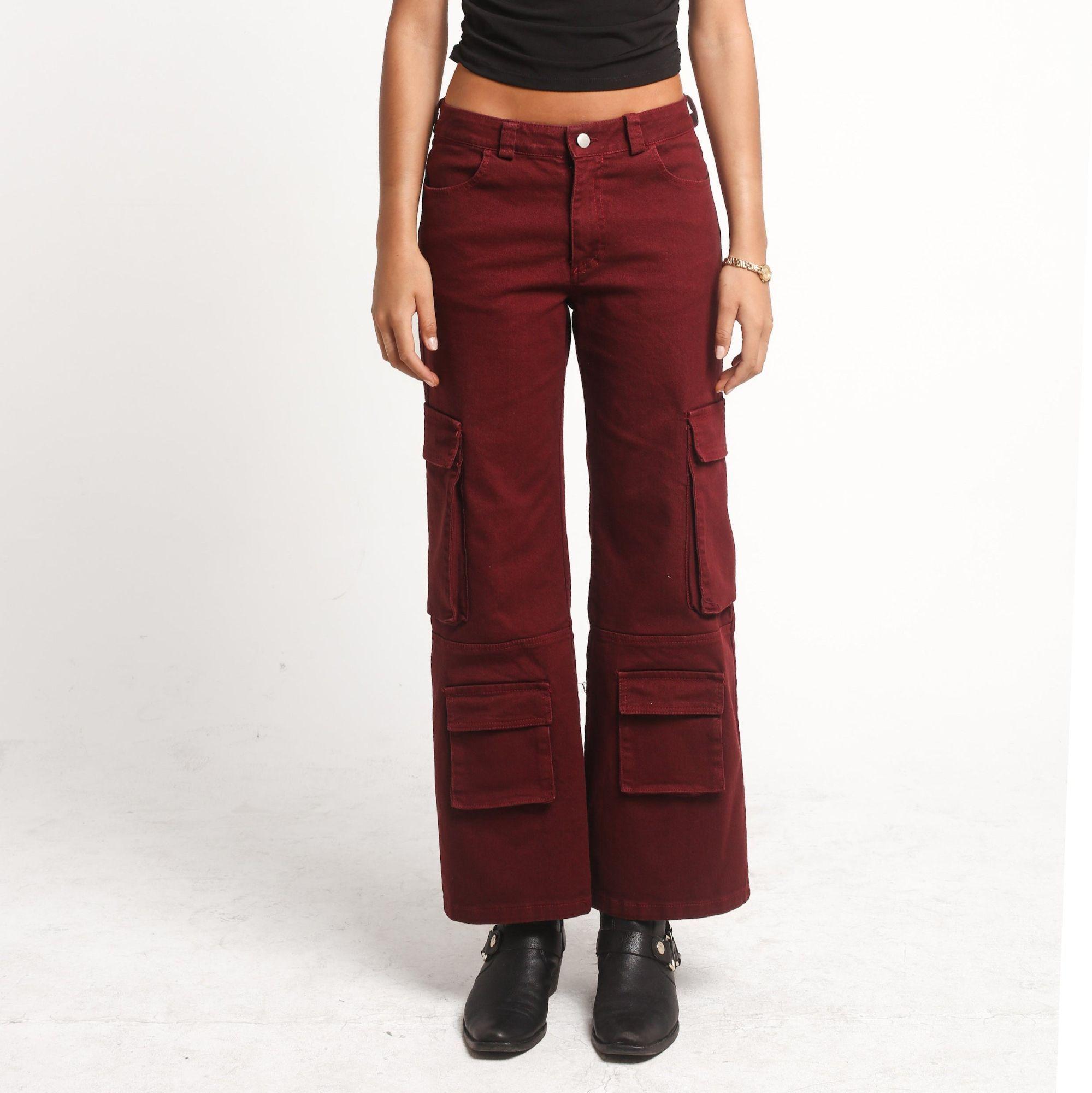 JEANS QATAR GUINDA -0
