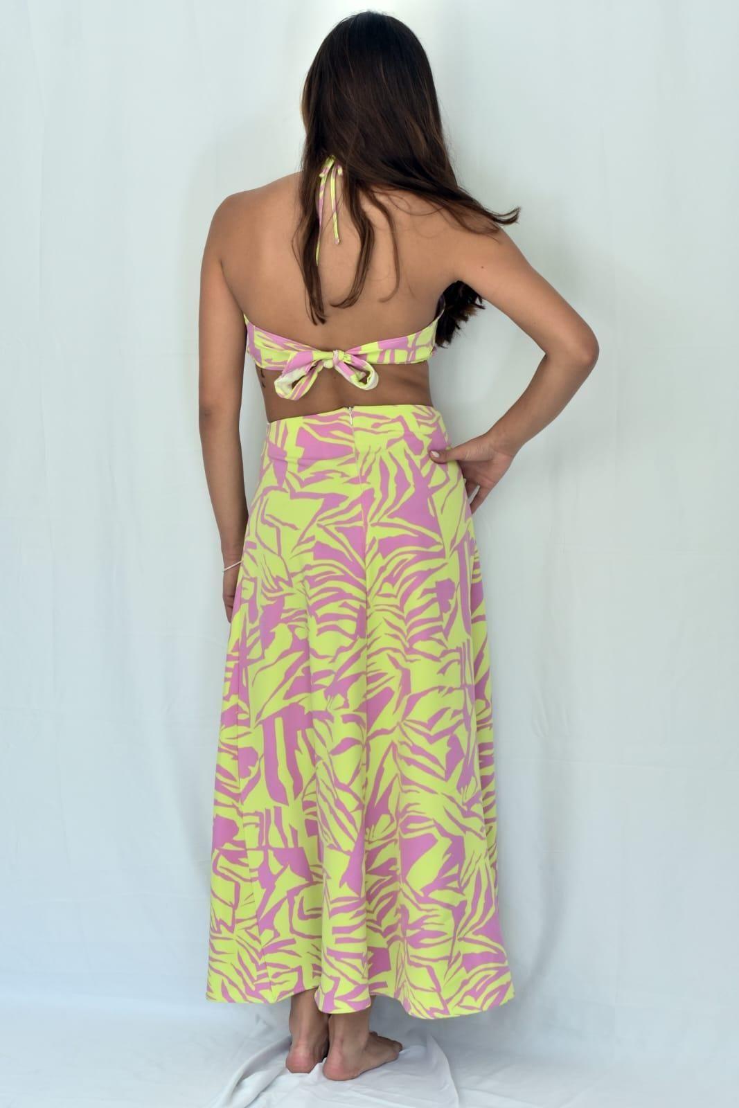 VESTIDO LARGO AMARILLO-1