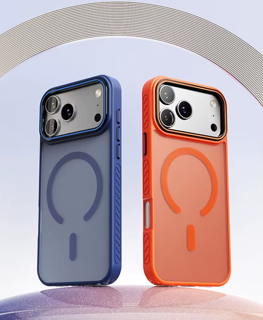 Carcasa Mate Con Lentes Para iPhone 17 Pro-3