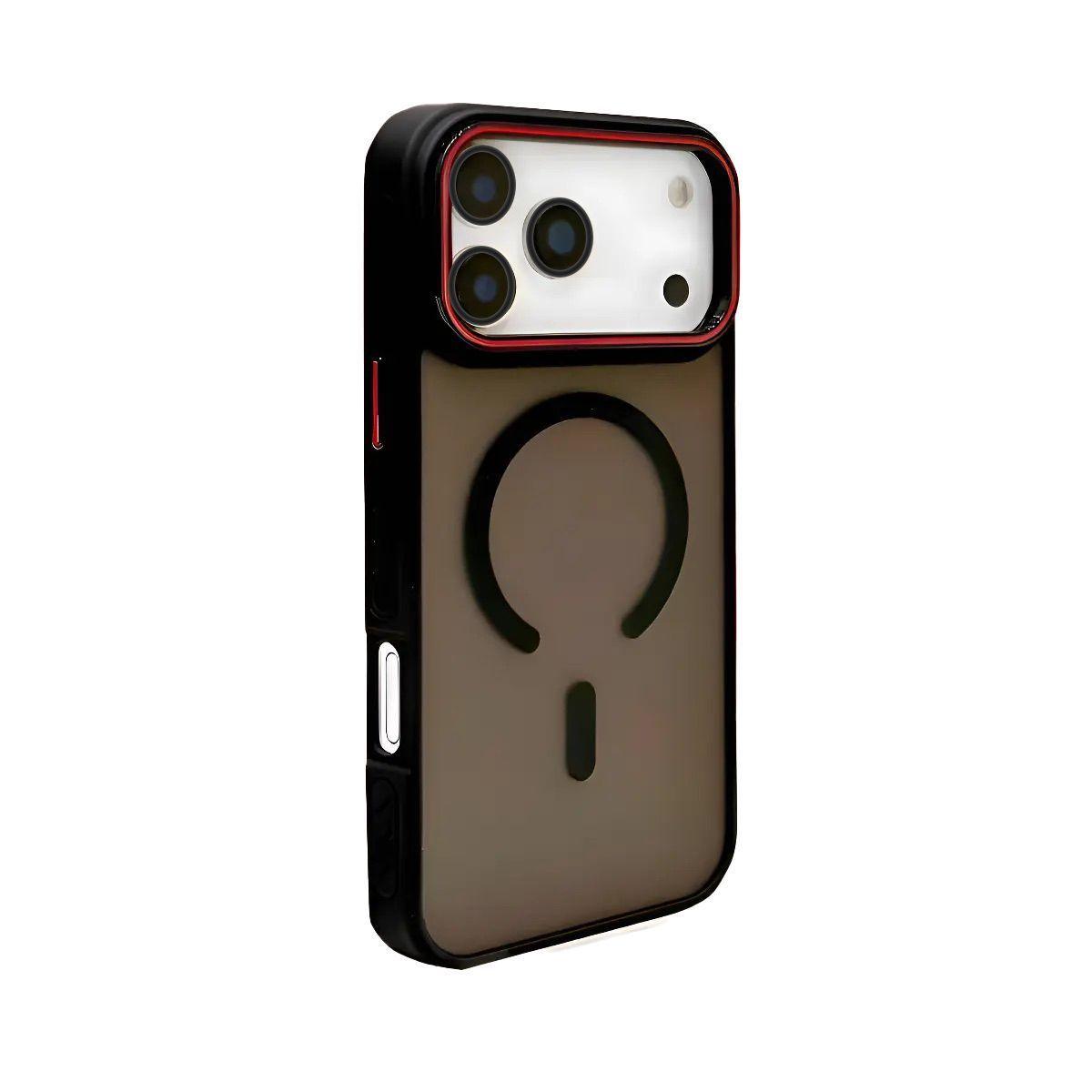 Carcasa Mate Con Lentes Para iPhone 17 Pro-0