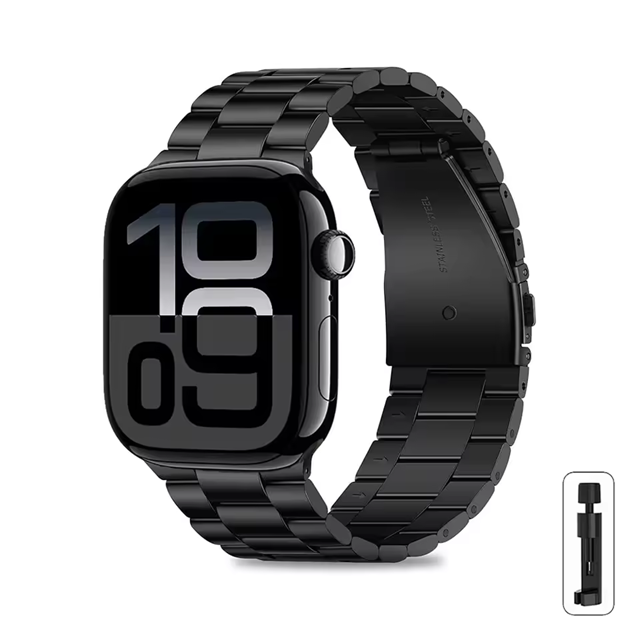 Correa De Acero Inoxidable De Lujo 49 46 45 44 42mm-2