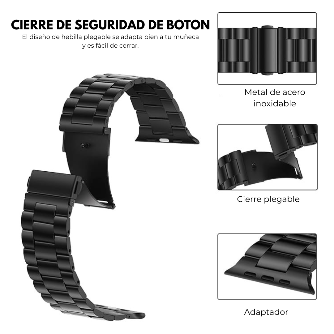 Correa De Acero Inoxidable De Lujo 49 46 45 44 42mm-5