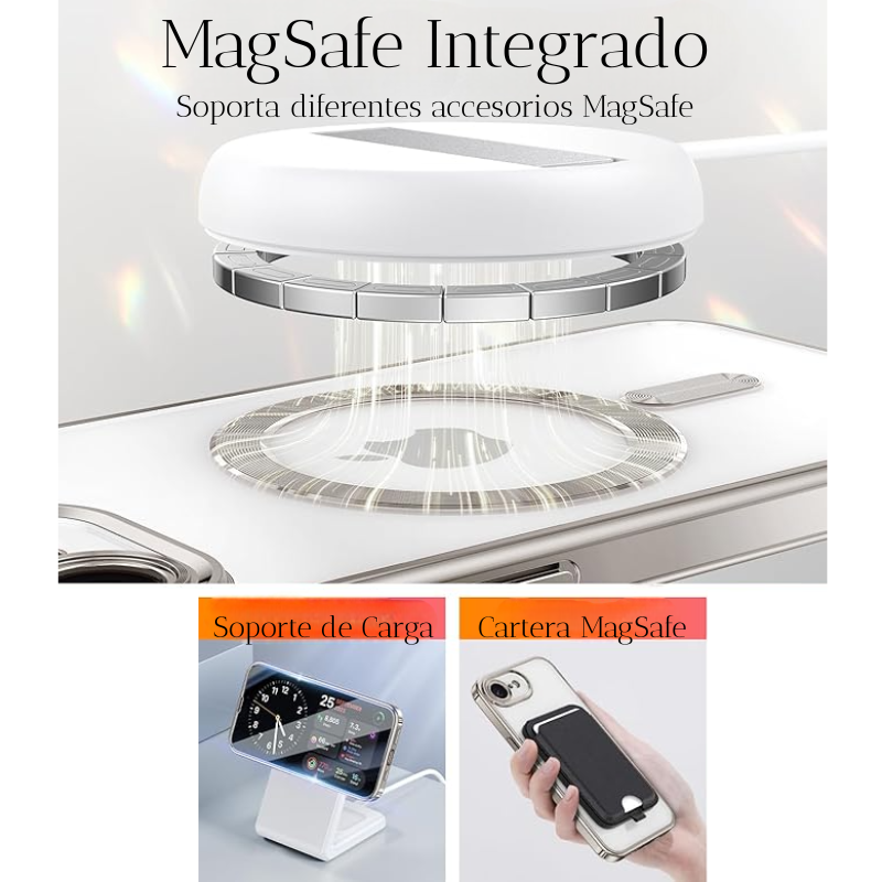 Carcasa Magsafe para iPhone 16e / Plateado-1
