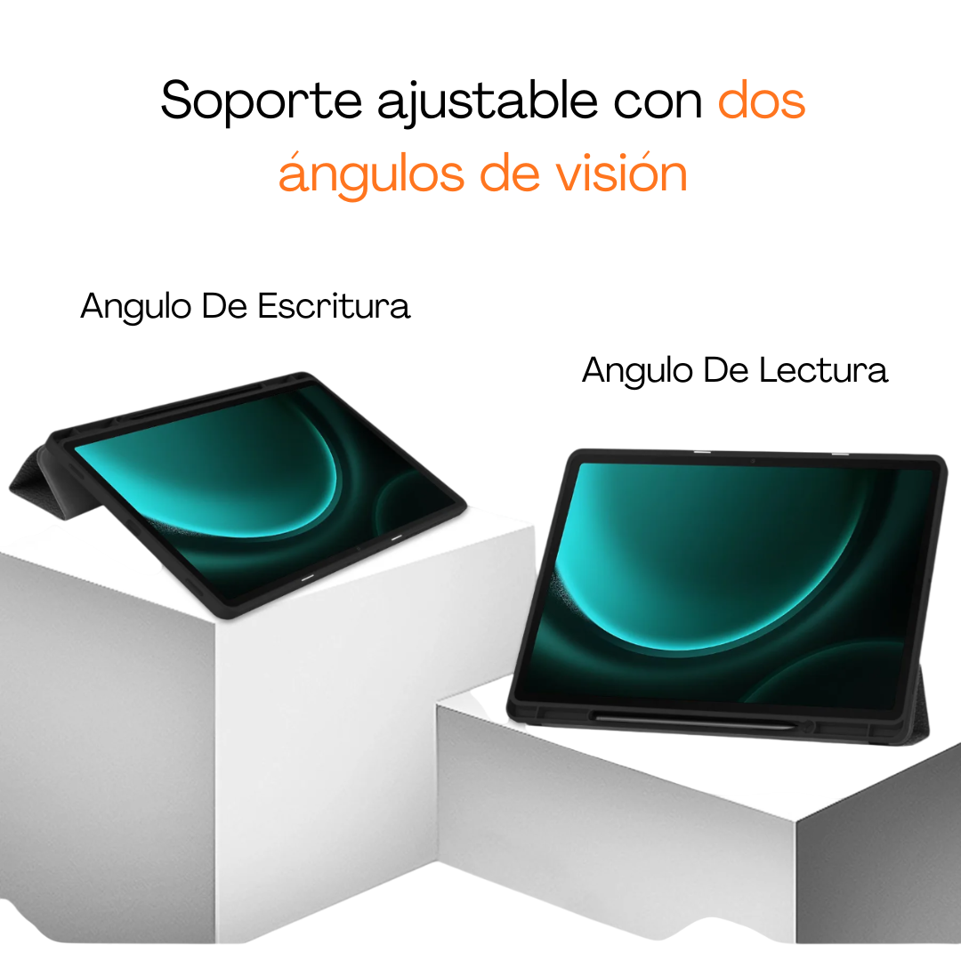 Carcasa Funda Para Samsung Galaxy Tab S10 / S9 / S9 Fe / 10.9 /11 - Negro-3