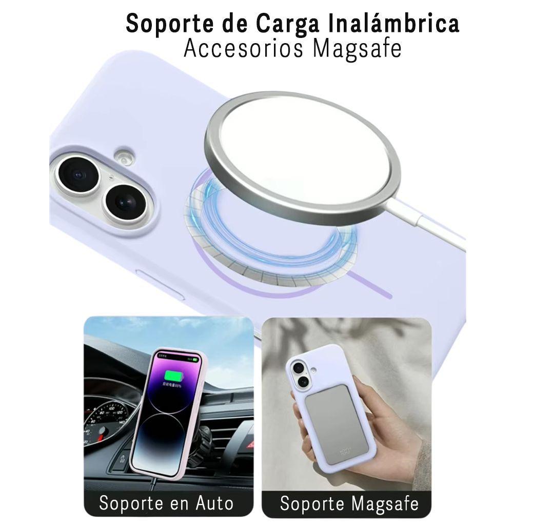 Carcasa Silicona Con Magsafe Iphone 17-4
