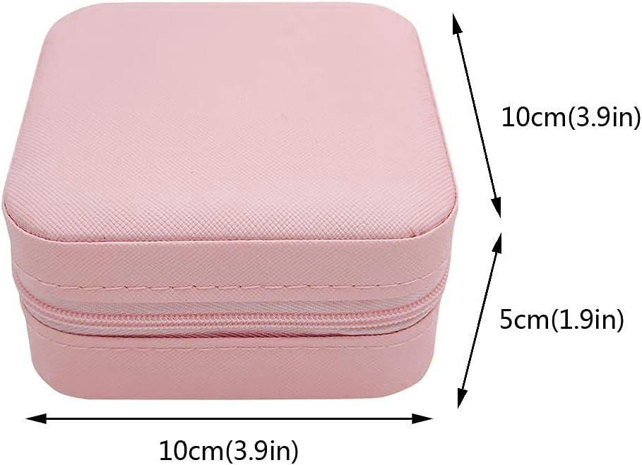 Joyero De Viaje Organizador De Joyas Con Bolsa Regalo-3