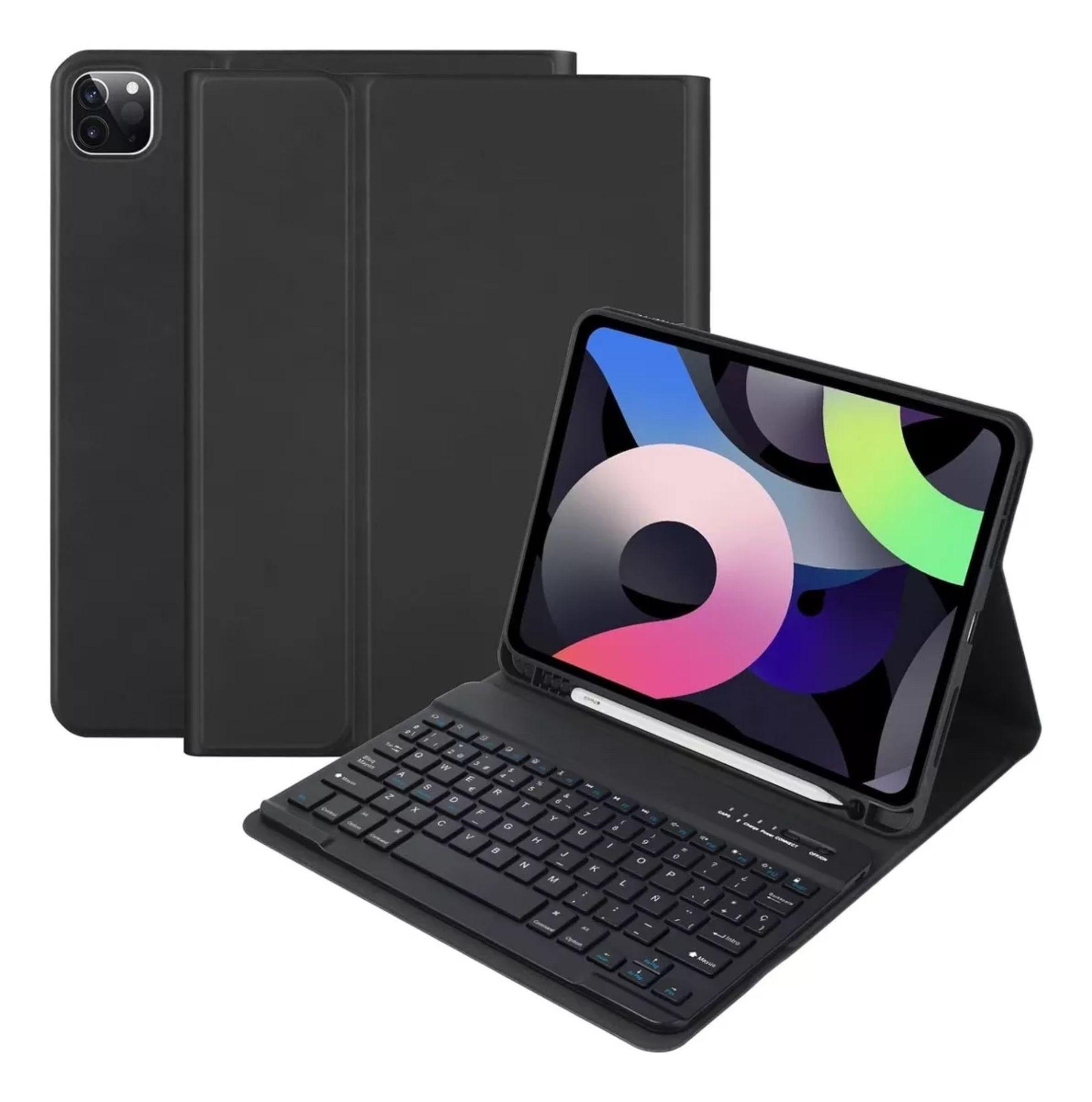 Carcasa Funda Con Teclado Para iPad Pro 11 (2-3- 4ta gen)-0