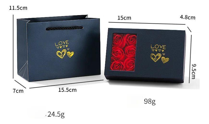 Set De Regalo Rosas Peluche Pulsera San Valentin Amor Amistad Madre-2