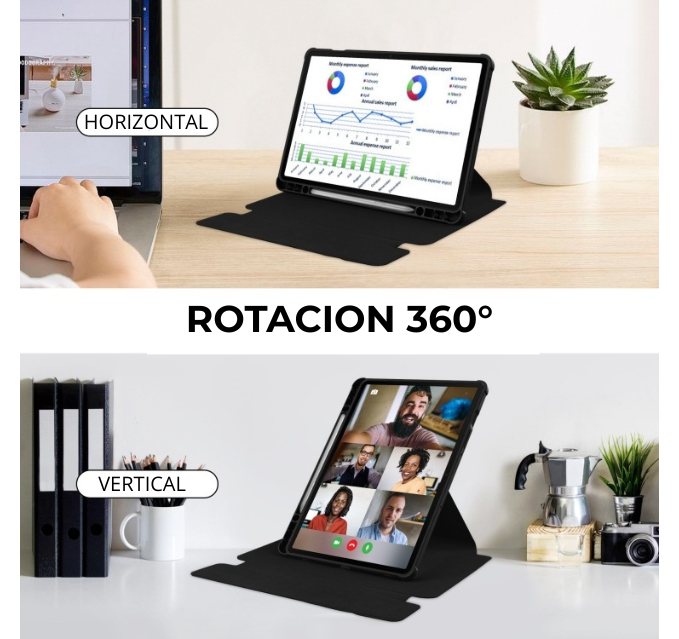 Carcasa Funda 360° Con Teclado Para Samsung S10 Lite 10.9"-1